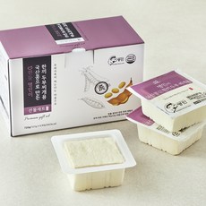 한둘 명인이 국산콩으로 만든 한끼 두부 찌개용, 120g, 6팩
