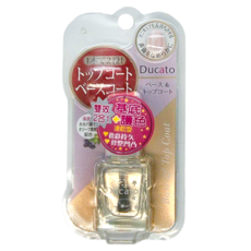 DUCATO 速乾修整兩用護色油II,7ml,基底護色二合一，快乾持久，修護美甲, 1罐