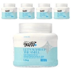 애경 탈취핏 다목적용 탈취제 본품, 1.5kg, 5개