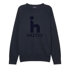 헤지스 남성용 로고배색 면혼방 맨투맨 HZTS3D381