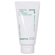 INNISFREE 綠茶保濕胺基酸潔面乳, 胺基酸和玻尿酸強化配方, 柔軟豐富胺基泡沫, 150g, 1條