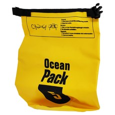 Hisato 防水桶包 單肩包, Ocean Pack, 2L-30L容量可選, 20 x 40.5cm, 黃色