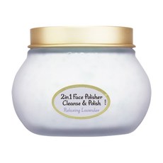 SABON 二合一臉部純淨磨砂膏 薰衣草, 200ml, 1罐