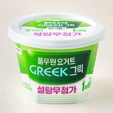 풀무원다논 그릭 설탕무첨가 플레인 요거트, 400g, 1개입, 1개 1개, 400g