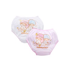 ONEDER 旺達棉品 雙子星三角褲 女童, XL, 混色, 2入
