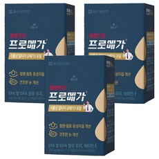 프로메가 식물성 알티지 오메가3 듀얼 27g, 3개, 60정