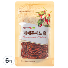 곰곰 페페론치노 홀, 25g, 6개