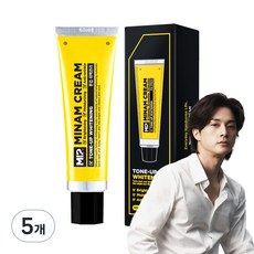 미프 미남크림 미백 톤업 화이트닝 크림 50 ml, 5개