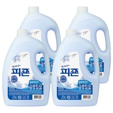 피죤 레귤러 섬유유연제 블루비앙카 본품, 2.9L, 4개