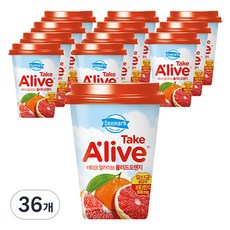 덴마크 테이크 얼라이브 블러드오렌지, 250ml, 36개