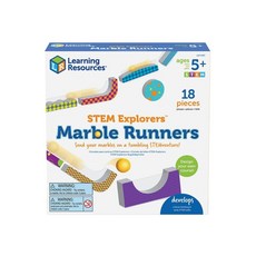 Learning Resources STEM探索者溜溜軌道，5歲以上，18個組件
