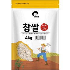 엉클탁 국산 찹쌀, 4kg, 1개