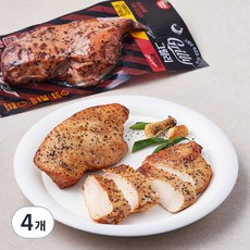 그릴리 직화치킨 닭가슴살 블랙페퍼, 105g, 1개입, 4개 105g, 4개