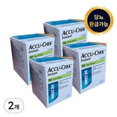 아큐첵 인스턴트 혈당측정지, 50개입, 8개
