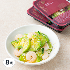 바다원 식도감 알새우호박볶음, 120g, 8팩