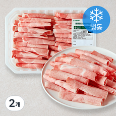 돌돌말이 대패 목심 (냉동), 400g, 2개