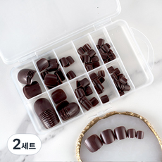 패디큐어 네일 패디팁 120p 세트, T37, 2세트