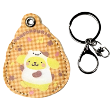 布丁狗 兩用感應扣鑰匙圈 CA941-2 可愛造型 鑰匙收納, 1個