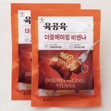 CJ제일제당 육공육 더블에이징 후랑크, 1개, 275g