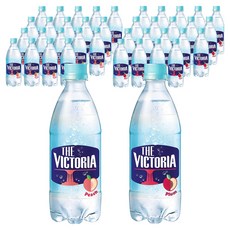 웅진빅토리아 복숭아 탄산음료 20p 500ml + 자두 탄산음료 20p 500ml, 1세트