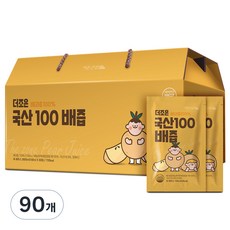 더존건강 더조은 국산100 배즙, 100ml, 90개 3개, 3000ml
