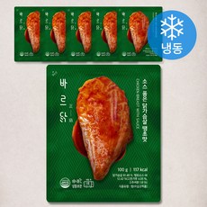 바르닭 소스 품은 닭가슴살 땡초맛 (냉동), 100g,