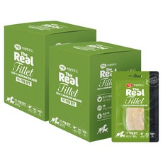 하림펫푸드 반려동물 더리얼 필렛 간식 10p, 닭안심, 220g, 2개