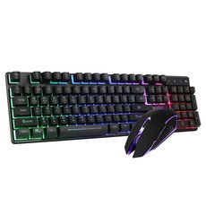 G-Clicker 鍵盤鼠標套裝 GMK-220, 彩虹, 一般型