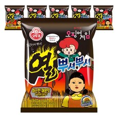 OTTOGI 不倒翁 捏碎點心麵 辛辣口味, 90g, 6包