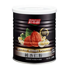 HomeBrown 紅布朗 純杏仁粉, 無麩質 無糖 高纖, 300g, 1罐