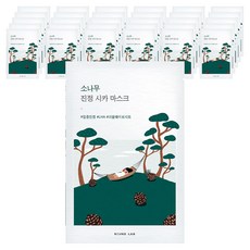 라운드랩 소나무 진정 시카 마스크, 1개입, 50개