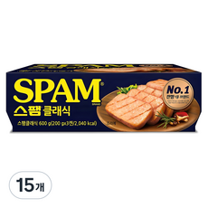 스팸 클래식, 200g, 15개