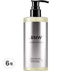 알엔더블유 더 헤어케어 데미지 테라피 모이스처 샴푸, 6개, 300ml