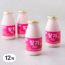 푸르밀 딸기 우유 4개입, 225ml, 12개