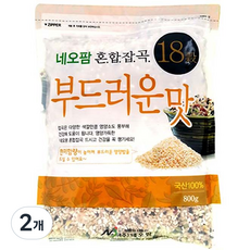 네오팜 혼합잡곡 18곡 부드러운맛, 800g, 2개