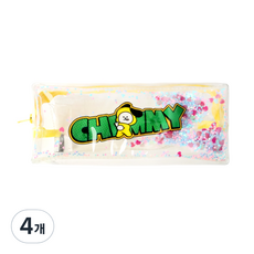 라인프렌즈 BT21 스팽글스틱파우치, 치미, 4개 치미, 4개