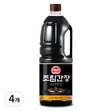 해표 조림간장, 1.8L, 4개