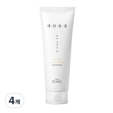 싸이닉 세안종결 쌀떡 클렌징폼, 220ml, 4개