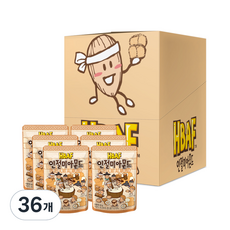 HBAF 인절미 아몬드, 40g, 36개