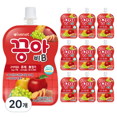 아이배냇 끙아 과일야채주스 80ml, 비B,