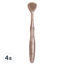 EBiSU 惠百施 低負擔柔軟舌苔刷, 極細毛, 4支