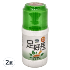 足好用 鞋腳除臭粉 天然消臭配方, 50g, 2瓶