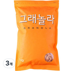 (주)동서 그래놀라, 1kg, 3개