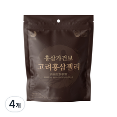 KUN BO 紅蔘家健普 高麗紅參軟糖, 4個, 300g