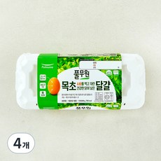 풀무원 1+등급 목초란, 10구, 4개