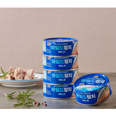 사조참치 마일드 참치 안심따개, 135g, 4개
