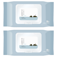 라운드랩 1025 독도 클렌징 티슈, 30매입, 2개 30개입, 2개