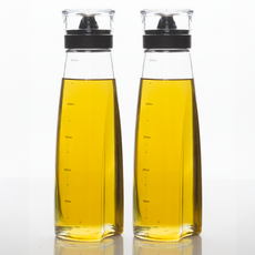 시노글라스 오일병 블랙, 500ml, 2개