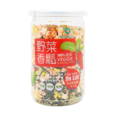 BabyBest 貝比斯特 寶寶香鬆, 兒童營養蔬菜風味, 100%蔬菜, 無鹽, 45g, 1罐