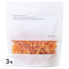 솔닙 달콤하고 향긋한 건살구, 400g, 3개